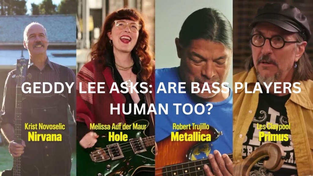 Os baixistas são humanos? Geddy Lee prova que&nbsp;sim!
